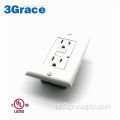 15A LED -ljus American GFCI Wall Outlet